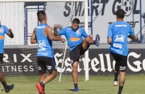 Ralf no treinamento de hoje no CT; Timo enfrenta o Santos, pelo Campeonato Paulsita