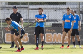 Timo segue em preparao para jogo contra o Santos, pelo Campeonato Paulista