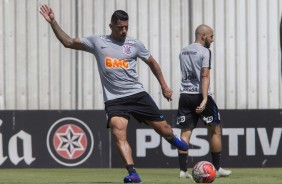 Ralf no treino desta sexta-feira, no CT Joaquim Grava