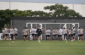 Treino do Timo nesta quinta-feira no CT Joaquim Grava