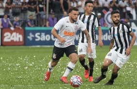 Andr Lus entrou no segundo tempo da partida contra o Santos, pelo Paulisto 2019