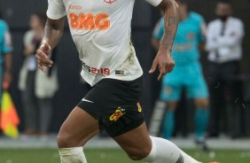 Urso durante jogo contra o Santos, pelo Paulisto 2019, na Arena Corinthians