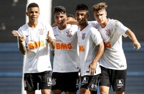 Bilu, Roni, Oya e Lucas Piton na goleada por 5 a 0 sobre o River-PI, pela Copa do Brasil Sub-20