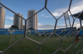 Em Fortaleza, Timo treina para jogo contra o Cear, pela Copa do Brasil