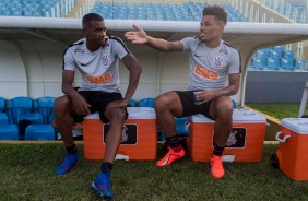 Marllon e Jnior Urso treinam em Fortaleza para enfrentar o Cear, pela Copa do Brasil