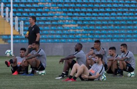 Walmir Cruz em Fortaleza durante ltimo treino da equipe para jogo contra o Cear