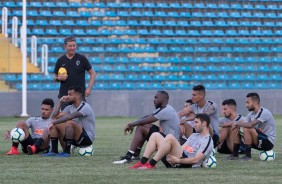 Walmir Cruz no treinamento do time em Fortaleza para duelo contra o Cear