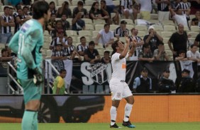 Jadson entrou no segundo tempo e deixou o seu gol contra o Ceará, pela Copa do Brasil