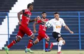 Rafael Bilu durante jogo contra o River-PI, vlido pela Copa do Brasil