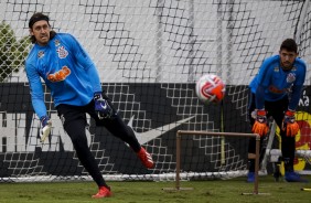 Cssio treina no CT para duelo contra o Oeste, pelo Campeonato Paulista