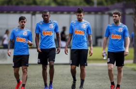 Corinthians finaliza preparao para jogo contra o Oeste, no domingo