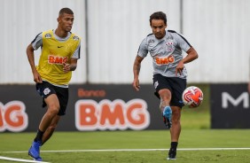 João Victor e Jadson treinam no CT Joaquim Grava