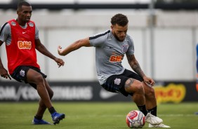Marllon e André Luís treinam no CT Joaquim Grava