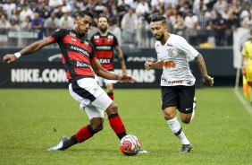 Clayson durante a vitória contra o Oeste, no Campeonato Paulista