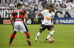 Pedrinho atuou na vitria contra o Oeste pelo Campeonato Paulista