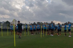 Timo finaliza treinos para jogo contra o Ituano, pelo Paulista 2019