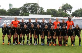 Corinthians em partida pelo Brasileirão Feminino