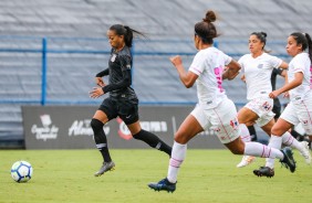 Millene em partida contra o Santos pelo Brasileirão Feminino 2019