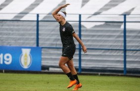 Pardal no duelo contra o Santos pelo Brasileiro Feminino