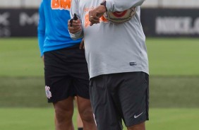 Júnior Urso treina no CT Joaquim Grava