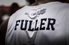 Destaque na camisa do armador Fuller, no jogo contra o Vasco, pelo NBB