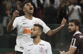 Gustavo e Clayson jogaram na partida contra a Ferroviária, na Arena Corinthians