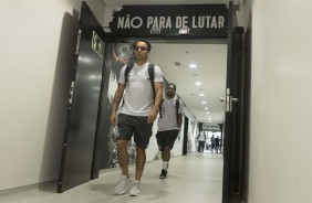 Jadson nos corredores da Arena Corinthians