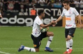 Gustavo e Ramiro na partida contra o Cear