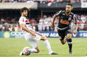 Clayson em jogo contra o So Paulo, pela final do Paulisto 2019