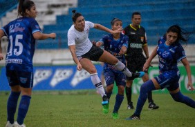 Gabi Zanotti em partida contra o Taubat, pelo Paulisto Feminino