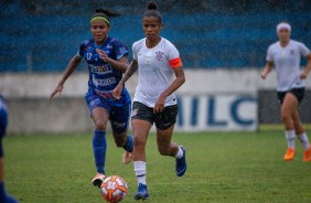 Grazy durante jogo contra o Taubat, pelo Paulista Feminino