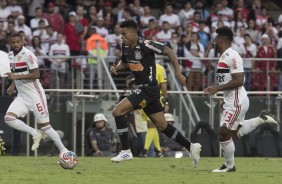 Gustagol no jogo contra o So Paulo, pela final do Paulisto 2019
