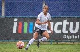 Juliete na partida contra o Taubat, pelo Campeonato Paulista Feminino