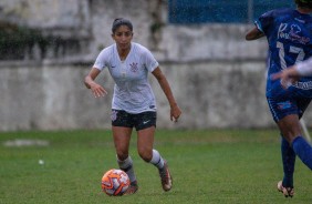 Katiuscia em jogo contra o Taubat, pelo Paulista Feminino