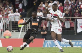 Manoel durante o empate em 0 a 0 contra o So Paulo, pela final do Campeonato Paulista 2019