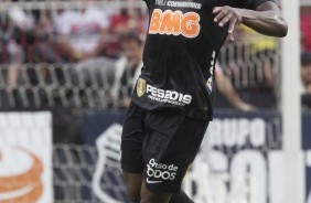 Manoel em partida contra o So Paulo, pela final do Campeonato Paulista 2019