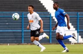 Bilu no empate contra o Cruzeiro, pela Copa do Brasil Sub-20