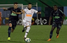 Clayson durante partida contra a Chapecoense, pela Copa do Brasil