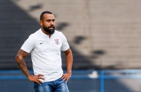 Dyego Coelho comandou o time no empate contra o Cruzeiro, pela Copa do Brasil Sub-20