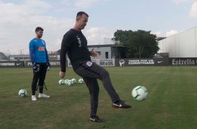 Caque Frana treina nesta segunda-feira no CT