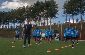 Em Chapec, Corinthians treina para jogo contra a Chapecoense