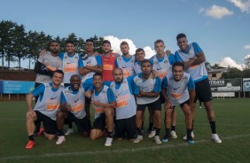 Timo treina para jogo contra a Chapecoense, pela Copa do Brasil