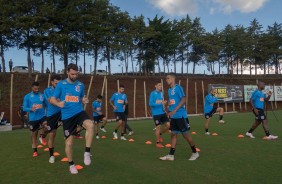 Corinthians treina para enfrentar a Chapecoense, pela Copa do Brasil
