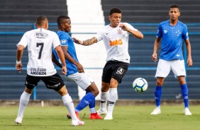 Rafael Bilu em partida contra o Cruzeiro, pela Copa do Brasil Sub-20
