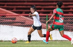 5 a 0 foi o placar final do jogo entre Corinthians e Portuguesa pelo Paulista Feminino