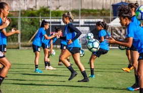 Corinthians Futebol Feminino treina forte nesta quarta-feira