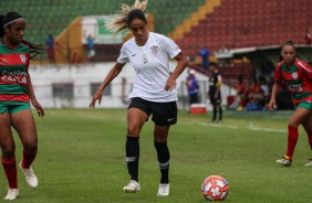 Gabi Nunes no duelo contra a Portuguesa, pelo Campeonato Paulista Feminino