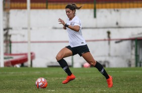 Gabi Zanotti no duelo contra a Portuguesa, pelo Campeonato Paulista Feminino