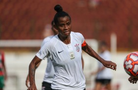 Grazi também marcou gol contra a  Portuguesa, pelo Campeonato Paulista Feminino