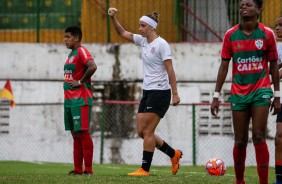 Pardal no jogo contra a Portuguesa, pelo Campeonato Paulista Feminino